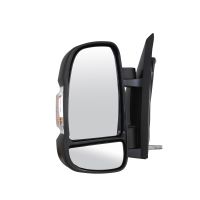 Specchio esterno sinistro sinistro incernierato elettricamente Sensore di temperatura Braccio specchio corto da 16W