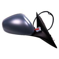 Specchietto elettrico a soffietto sul lato sinistro