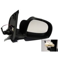 Specchio esterno destro elettrico nero elettrico