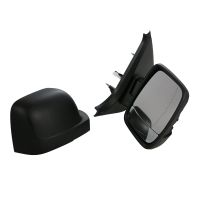 Specchio esterno destro manuale corto manuale completo di tappo nero