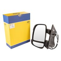Specchietto retrovisore esterno sinistro, regolabile elettricamente, sensore di temperatura, 16W, braccio specchietto corto