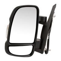Specchio esterno sinistro elettrico temp.sensor pieghevole 16W breve braccio specchio