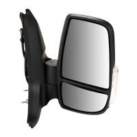 Specchio esterno destro elettricamente riscaldabile pieghevole breve braccio specchio 5W