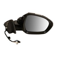 Specchio esterno destro, riscaldato, ribaltabile elettricamente, bombato
