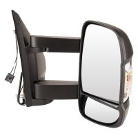 Specchio esterno destro braccio lungo regolabile elettricamente, antenna DAB riscaldata da 16 W