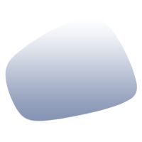 Vetro a specchio esterno riscaldabile a sinistra