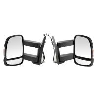 Set di specchi destro e sinistro elettrico con sensore di temperatura 16 W.