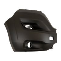 Angolo paraurti anteriore destro nero Heavy