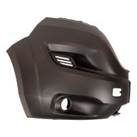 Paraurti angolo anteriore destro per auto con fendinebbia nero