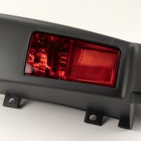 Angolo paraurti posteriore destro nero