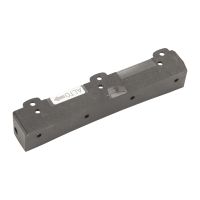 Staffa sinistra per il paraurti anteriore dei fari