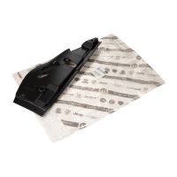 Coperchio sinistro sul paraurti anteriore