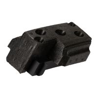 Feltro lubrificante nella parte anteriore del paraurti sinistro