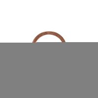 Tappo di scarico olio ad anello in rame D1 = 22 D2 = 27 H = 1.5 mm 7603 A