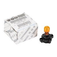 Lampada a sfera con base per indicatore di direzione 12V 24W Arancione PY24W