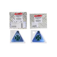 Set di emblemi laterali a quadrifoglio QV destra e sinistra