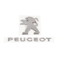 Emblema del portellone posteriore logo Peugeot