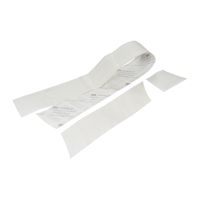 Fiat 500 Abarth strisce laterali adesive sinistra originale FCA 51831617