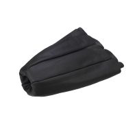 leva del cambio manicotto in pelle nera