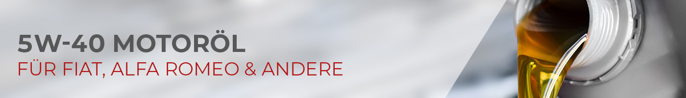 5W-40 Motoröl für FIAT und FCA Fahrzeuge