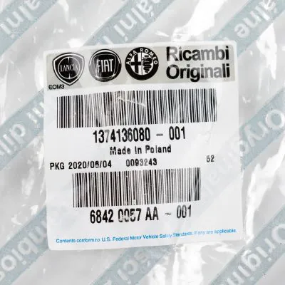 MANICOTTO SUPERIORE TUBO FLESSIBILE RADIATORE PER 1337421 OPEL CORSA B