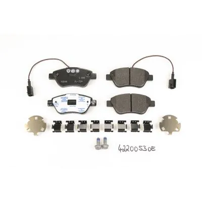 A.B.S. 38249 Pastiglie Freno - Altezza 62,5/63,2 Mm, Larghezza 160/171,8 Mm, Sistema Wagner - 3