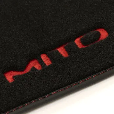 3D Tappetini in gomma No.77 per ALFA ROMEO MITO 2008-2018 (4 pz
