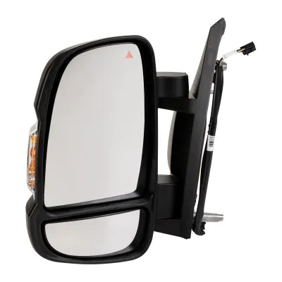 Specchietto Retrovisore Sinistro Elettrico Termico Per Opel Corsa D (2006-2014) - Lato Conducente, Con Primer