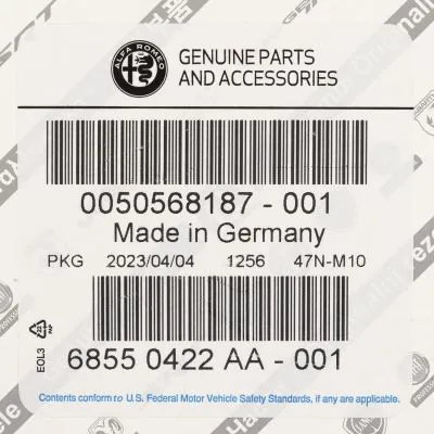 Set 4 Stemmi Alfa Romeo 60 Mm – Emblemi In Metallo Per Cofano E Portellone, Compatibili Con Modelli 147, 156, Giulietta, Mito, Giulia
